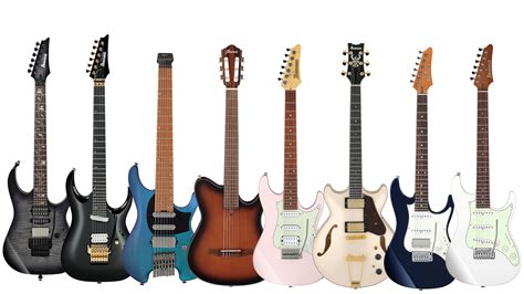 Scale Length. . Ibanez guitar models list